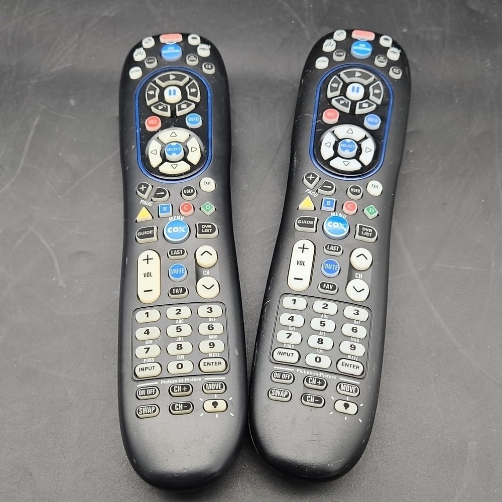 2 x‎ Cox URC-8820-CISCO Remote Control For Receivers & SetTop Box Tested Works